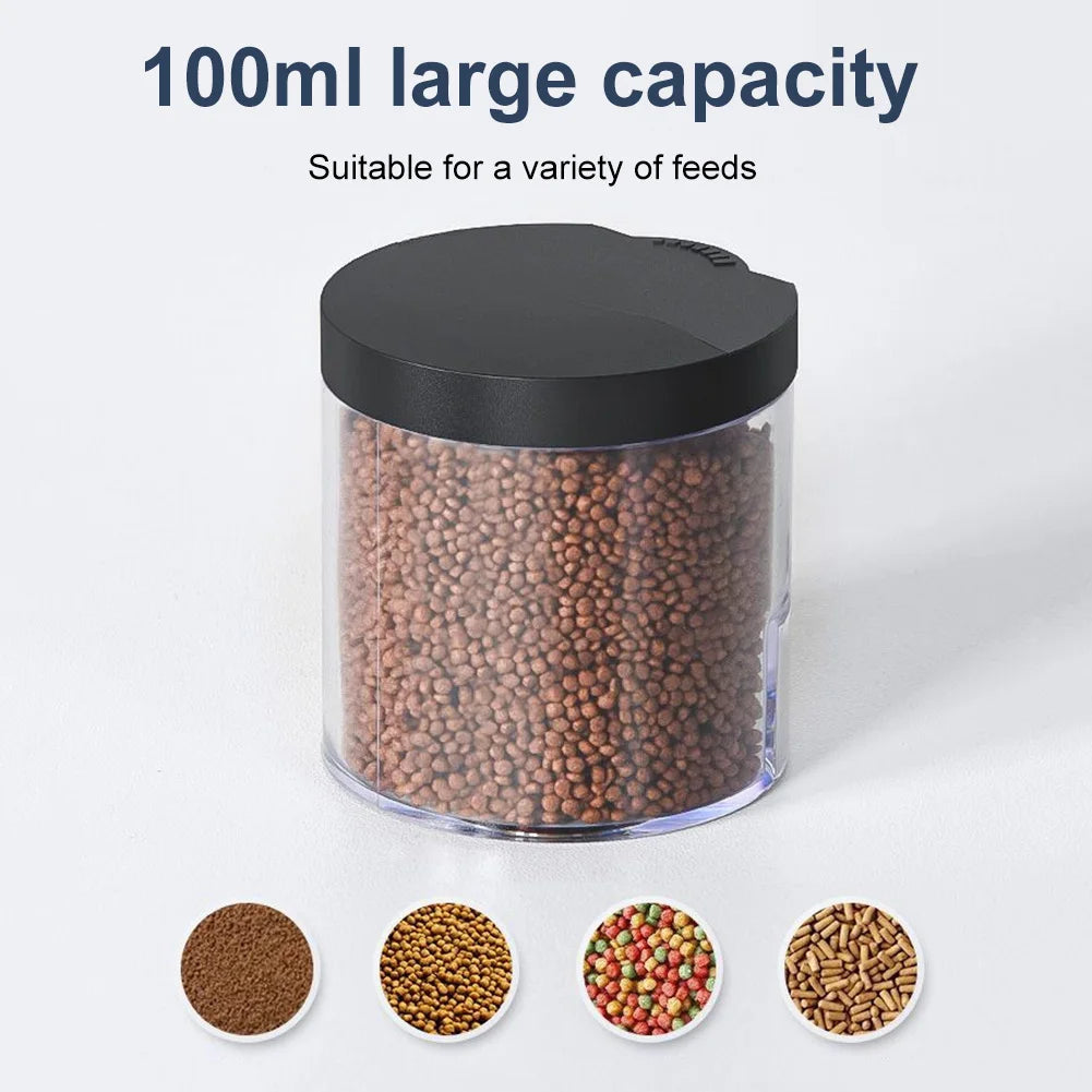 Automatic Fish Feeder 100ml – Smart Timer Aquarium Food Dispenser