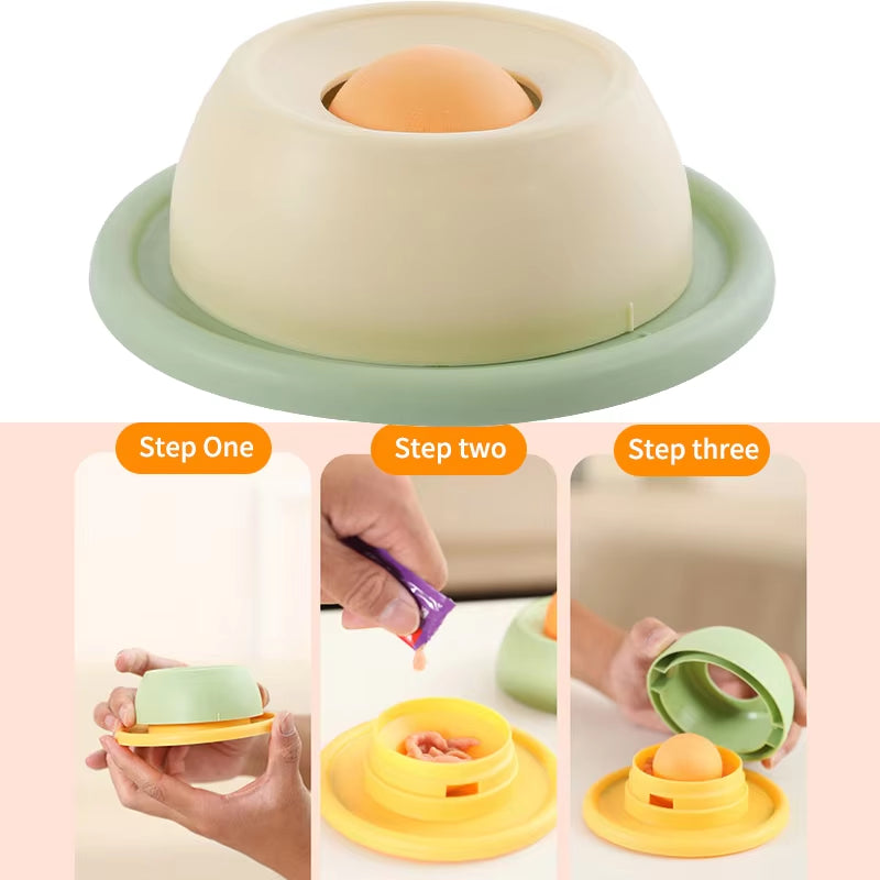 Dog & Cat Licking Mat with Suction Cups – Slow Feeder Silicone Toy for Anxiety Relief & Anti-Spill Treats