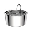 Stainless Steel Cat Water Fountain | 3L Automatic USB Pet Dispenser, Ultra Quiet with Double Filtration